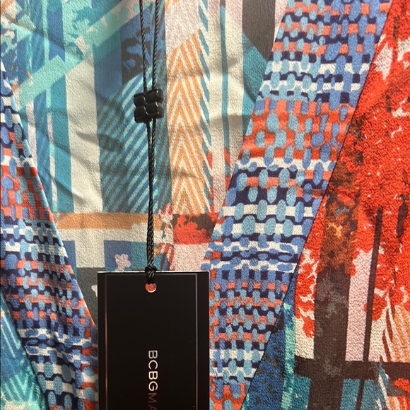 Colorful Abstract Kimono Robe - Picture 2 of 5